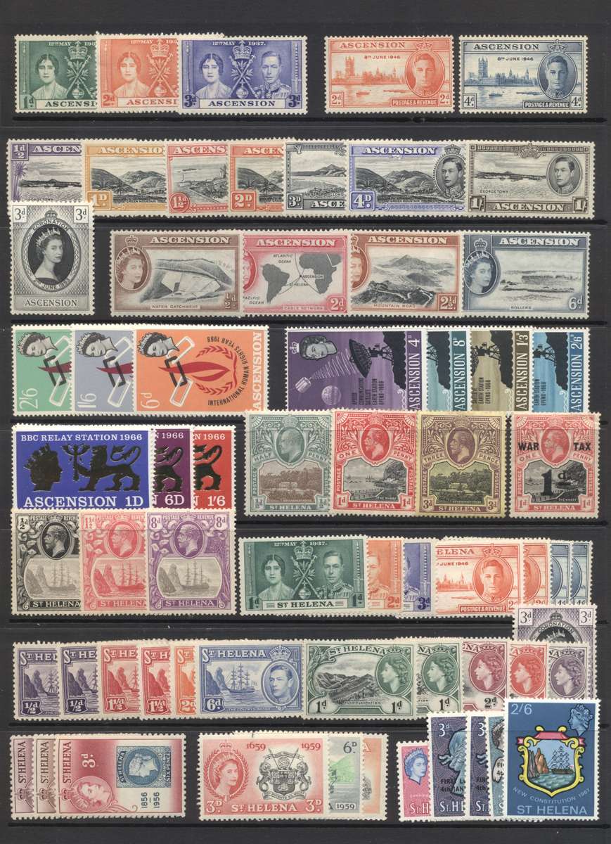 Nice little Commonwealth selection - All Fine Mint /  MLH - See 3 scans