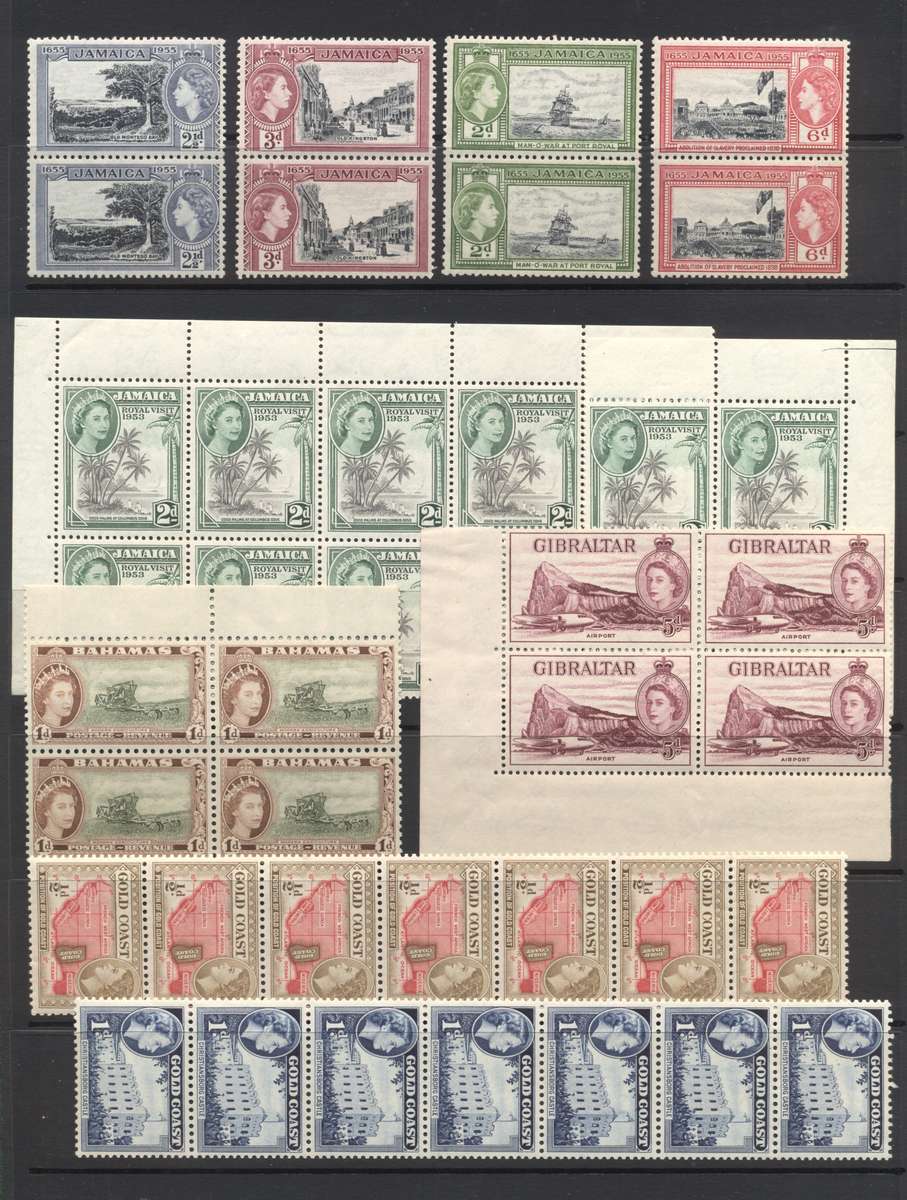 Nice little Commonwealth selection - All Fine Mint /  MLH - See 3 scans