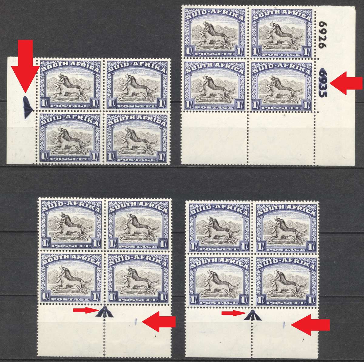 1947 CC 119a with Marginal flaws/smudges - Fresh MLH/MNH - See scans