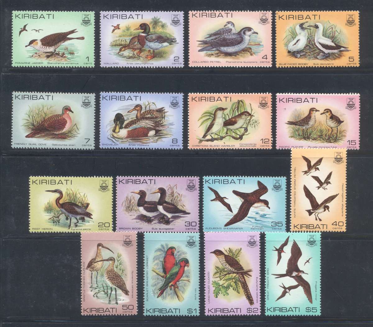 Kiribati Birds 1982 Superb Unmounted full set of 16