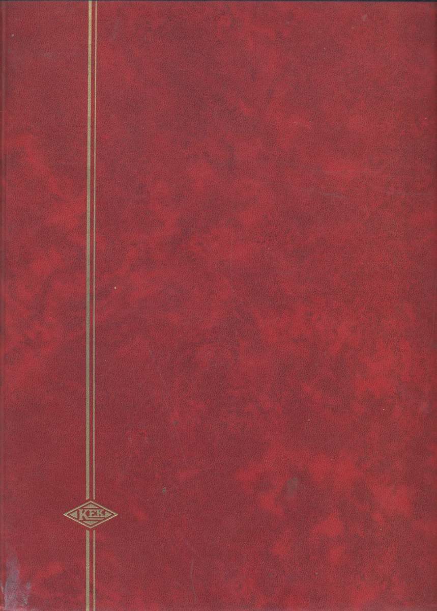 Deutche Bundespost Good CV collection in 8 pg/ 16 side second hand stockbook