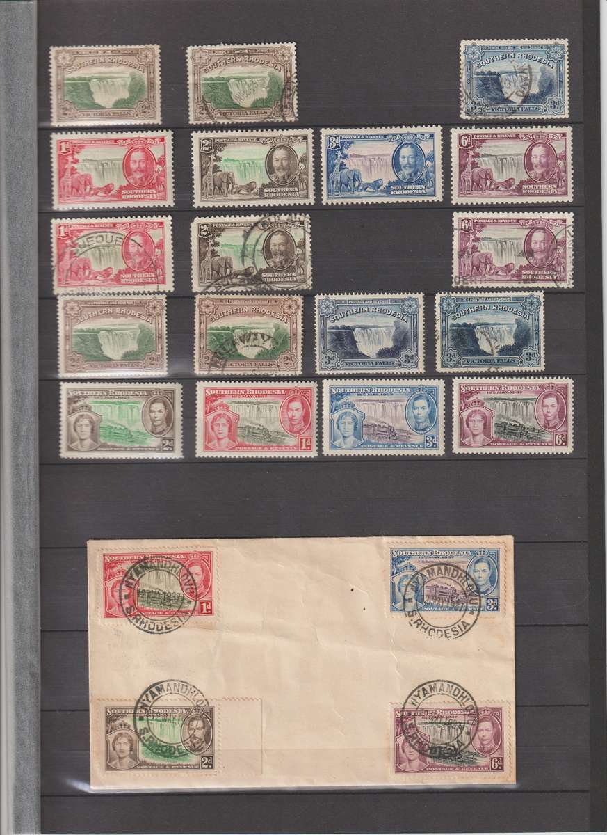 Rhodesia 1932 - 1964 High CV +/- R 8000.00 (See Scans!!!)