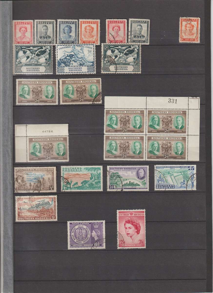 Rhodesia 1932 - 1964 High CV +/- R 8000.00 (See Scans!!!)