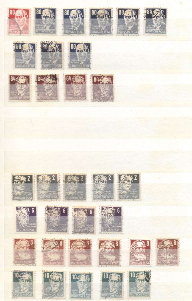 Danzig, Bavaria & Other Germany's in 16 pg/32 side stockbook (second hand)