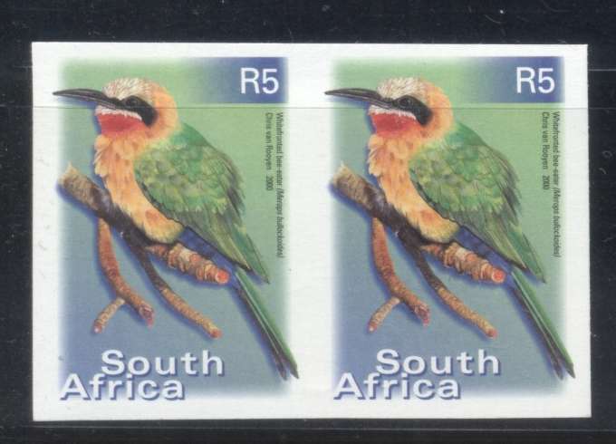 RSA 7th Definitive R5 Imperf Pair - Superb Unmounted