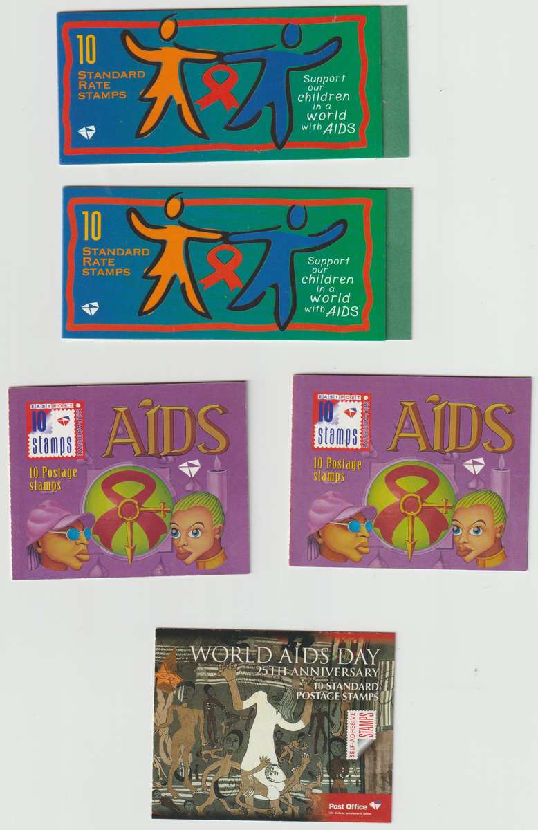 RSA 1999,2002,2013 Aids related Booklets 44,62,91. Nice Grouping. See Scans !!!
