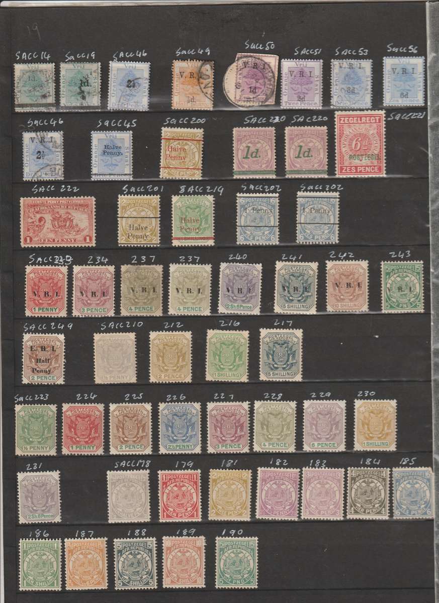 1885-1901 2 Nd Republic & 2 Nd British Occupation. **Mint, **Mint, *Used. Assume Forgeries ?