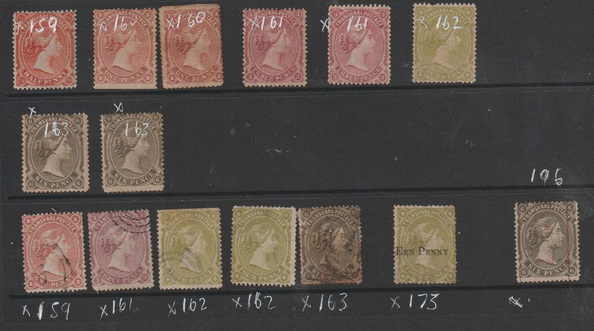 1878 26 August - 1880 *m, *u  Ptg engraving by Bradbury, Wilkinson & Co London CV +/- R 6500.00.