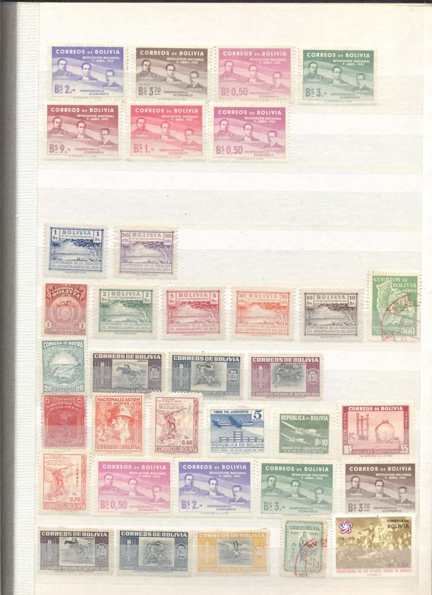 Asias (Malaya, Ceylon, indonesia etc ) , South americas , Ireland etc in 16pg/32 side stockbook