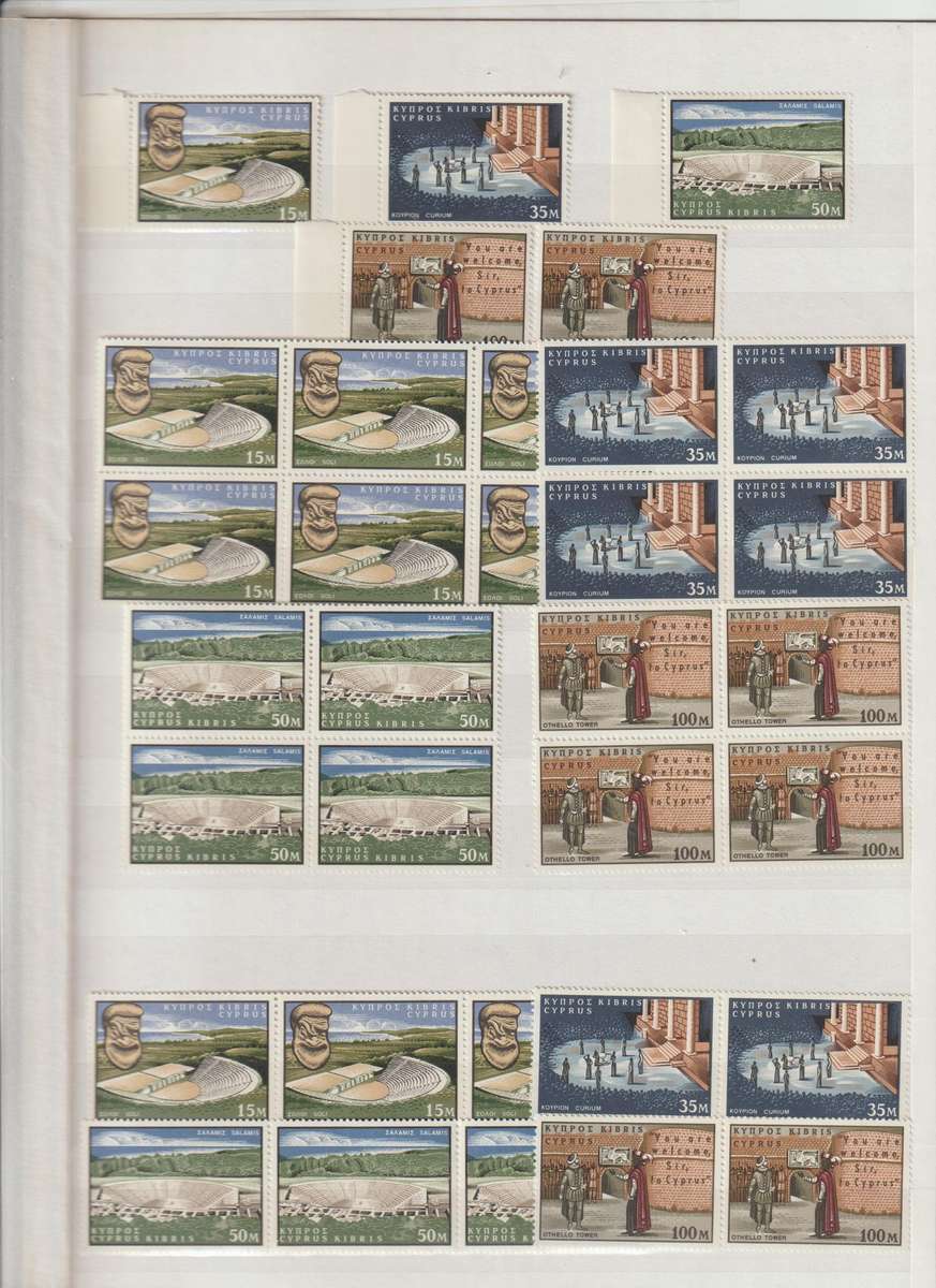 Cyprus 1900's Selection. **m,*m,u See Scans.