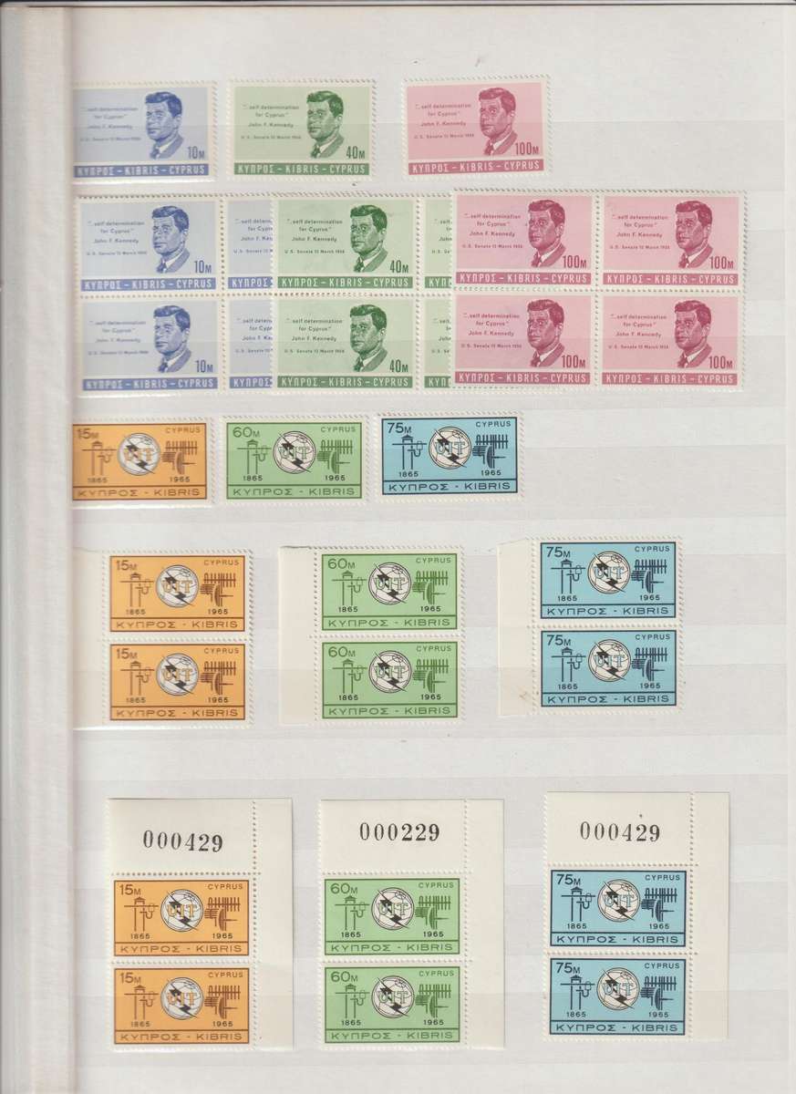 Cyprus 1900's Selection. **m,*m,u See Scans.