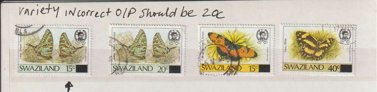 Swaziland 1987 & 1990 Butterflies, stamps **m, *m, u & FDC's selection. See Scans.
