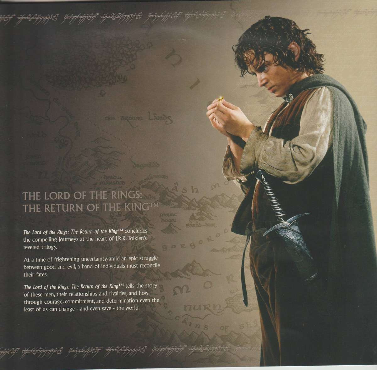 Lord Of the Rings " Return of the King " Stamp presentation pack 2003, Rare. See Scans.