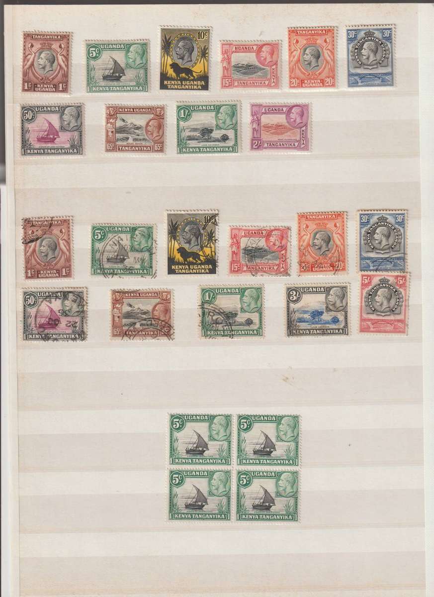 KUT 1935 KGV High CV Selection. *m, used. See Scan.