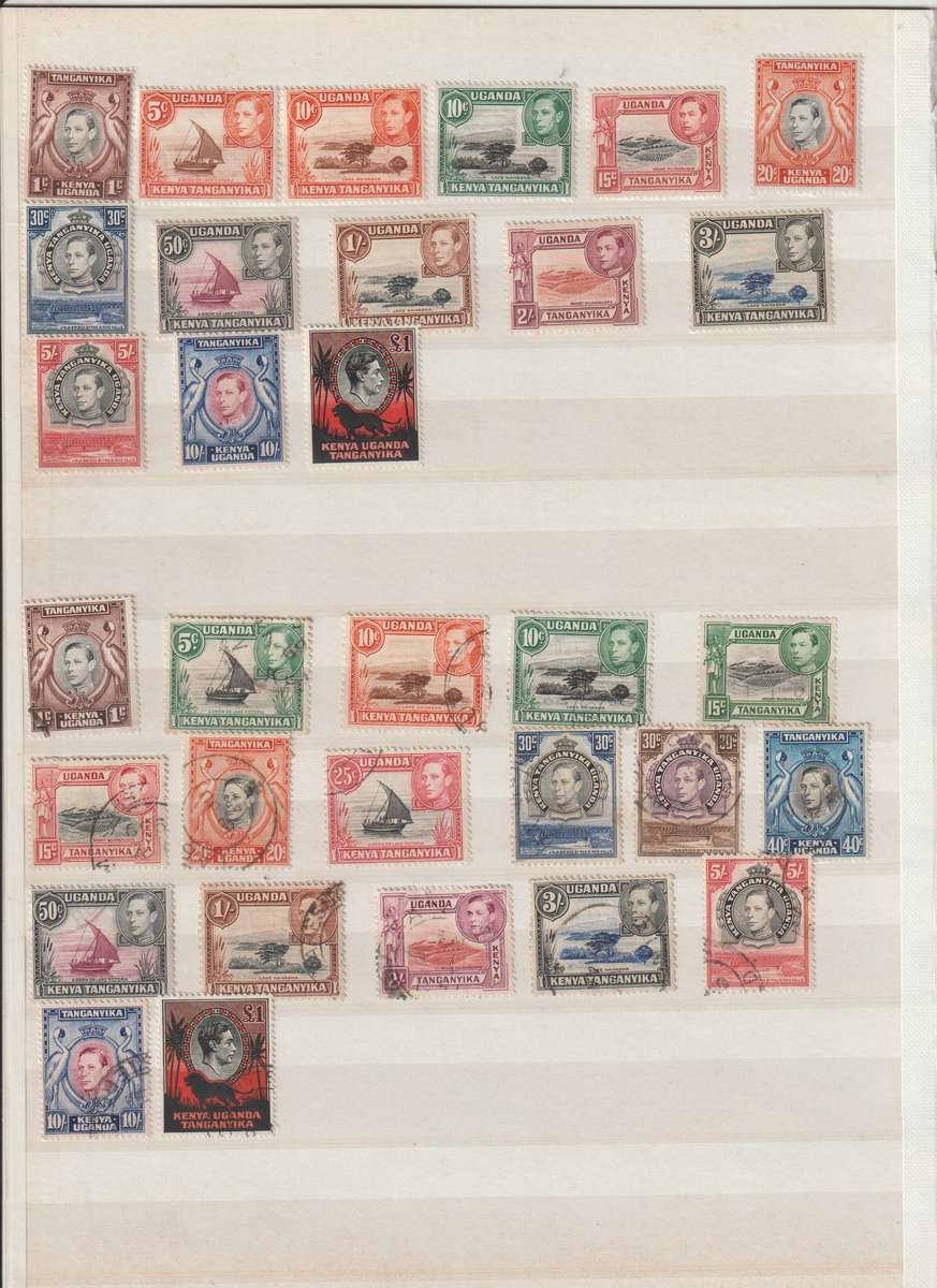 KUT KGVI 1938 high CV value *m, used. See Scan.