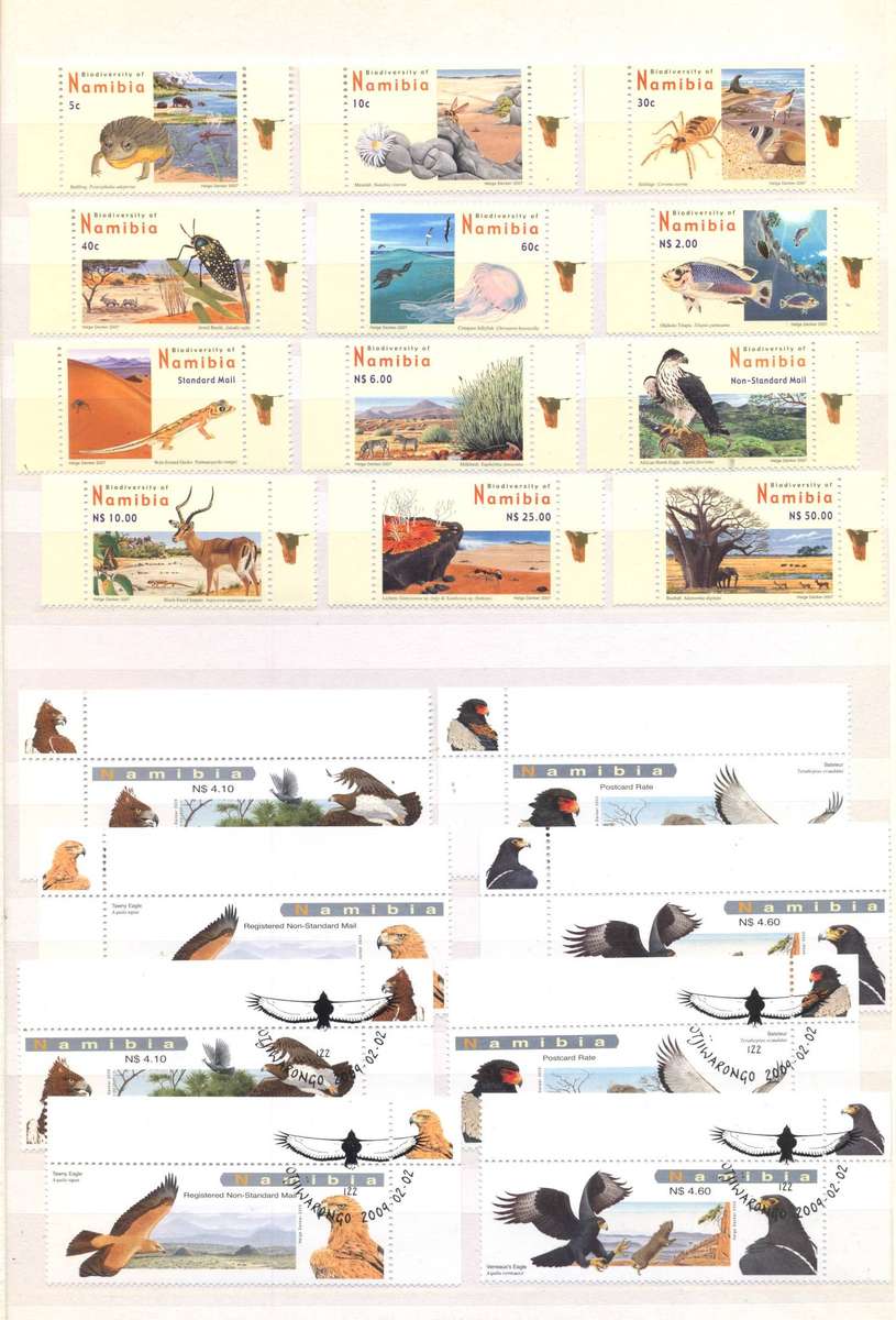 Namibia 2008/2009 Selection - Superb UMM & Used - CV R 2600+ - see 6 scans