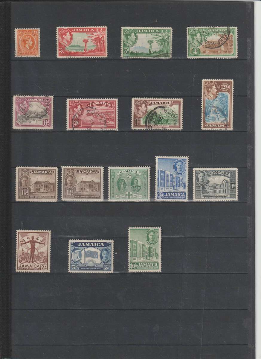Jamaica 1883 - 1970 High CV **M, *M, Used. See Scans.