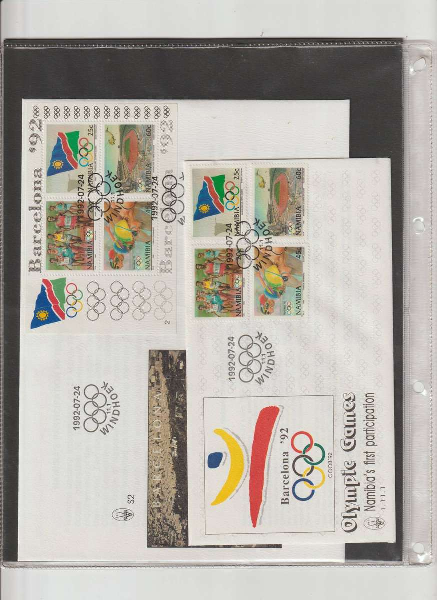 Namibia 1990 -1996 Selection of **M stamps & FDC'S. Good Value. See Scans.