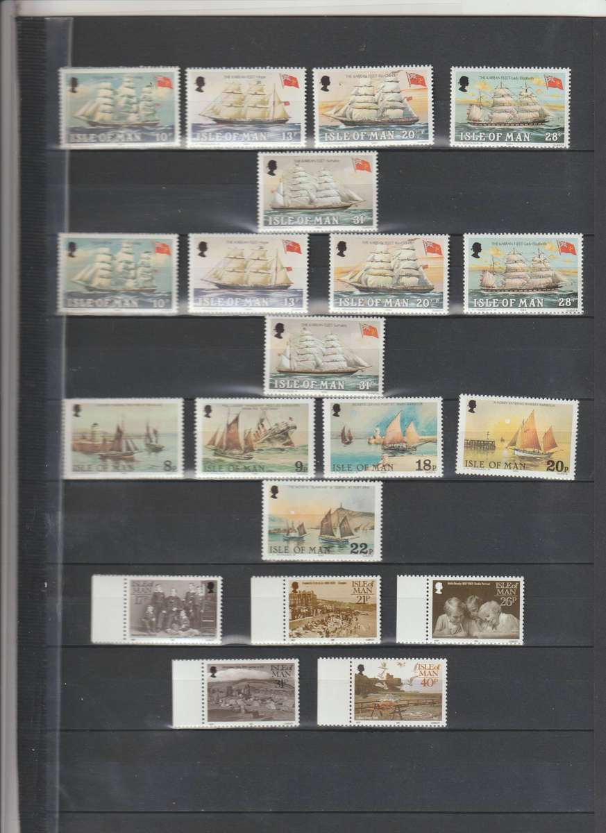 Isle of Man. Great accumulation. See Scans.