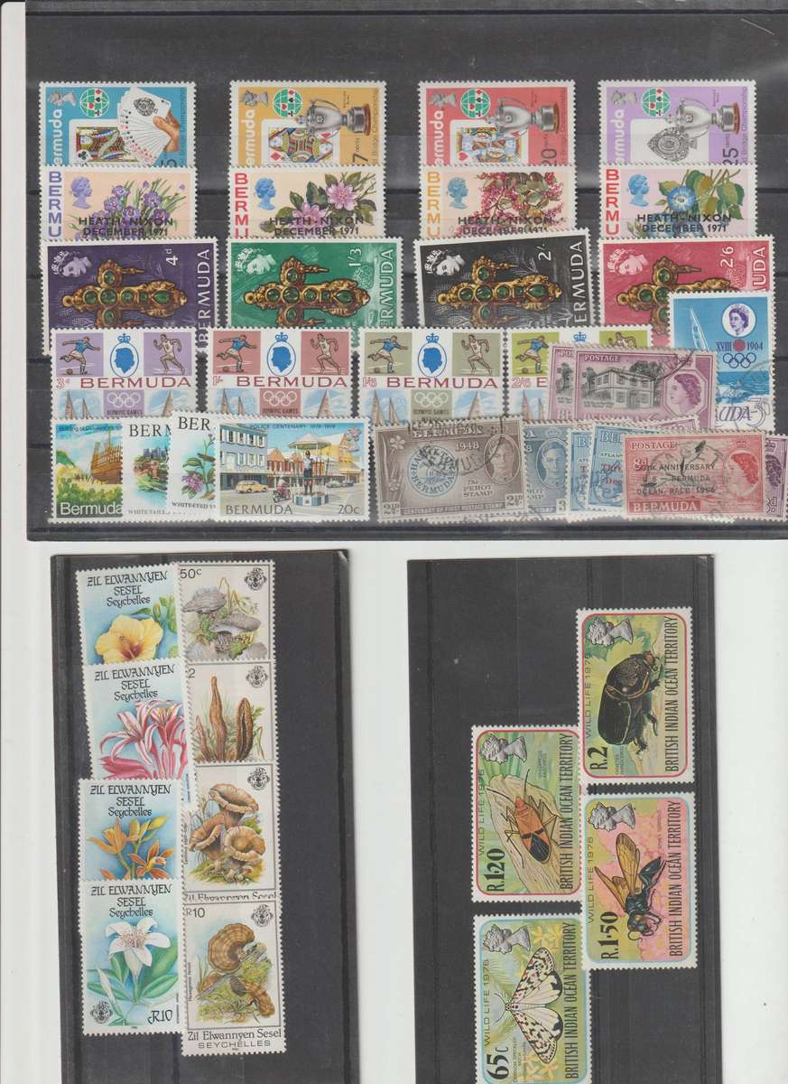 Commonwealth Bulk Lot. Great Accumulation. See Scans.