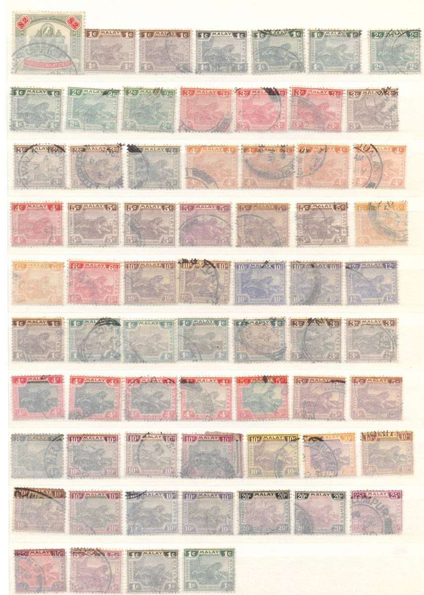 Malay Used selection - lots of commonwealth available today !