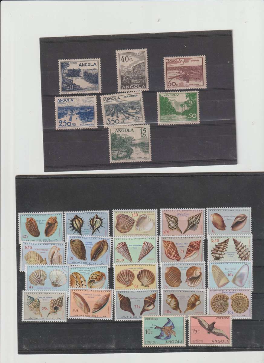 Angola 1949 -1984 **M,*M, Used selection + R 5000.00 CV. See Scans.