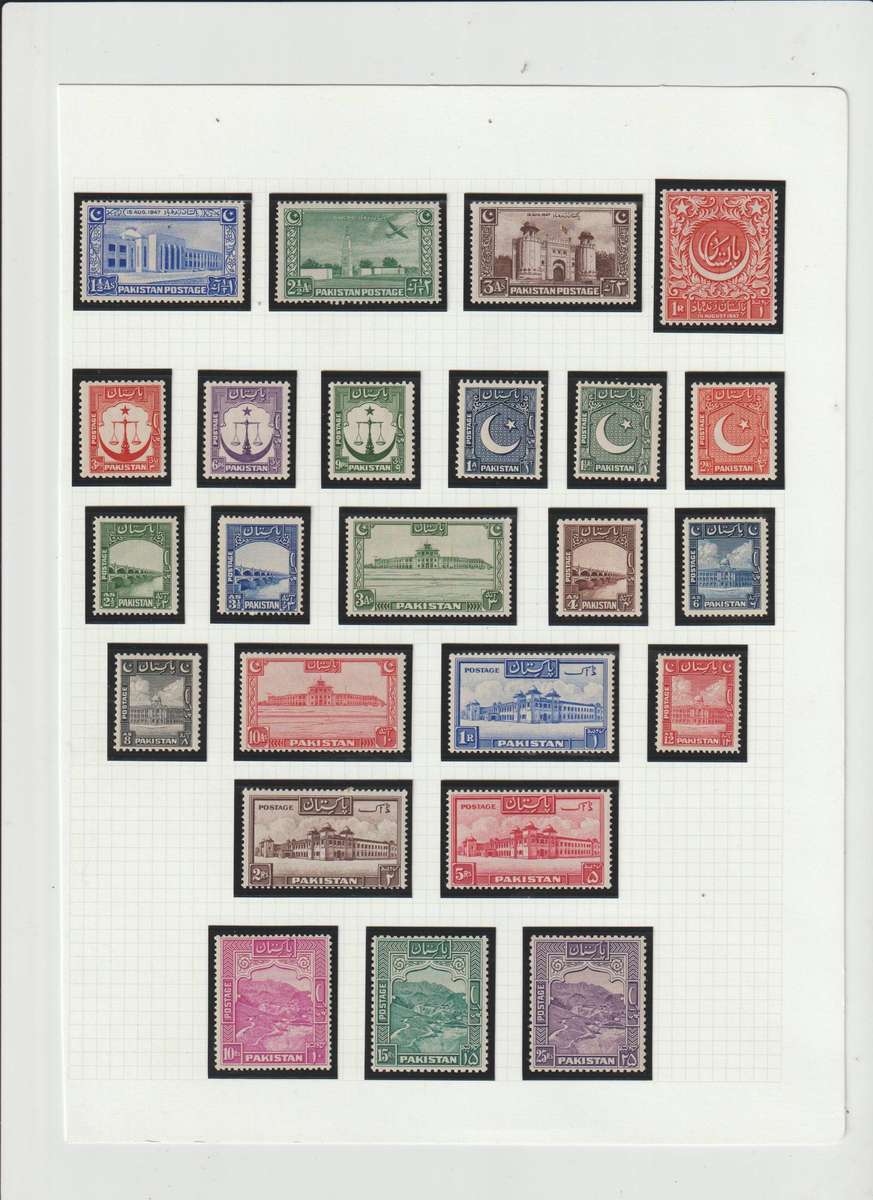 Pakistan 1948 -1949 ** M CV +/- R 3700.00