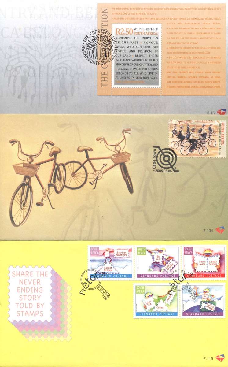 RSA 8 x 8th & 7th series covers see 3 scans - FRESH