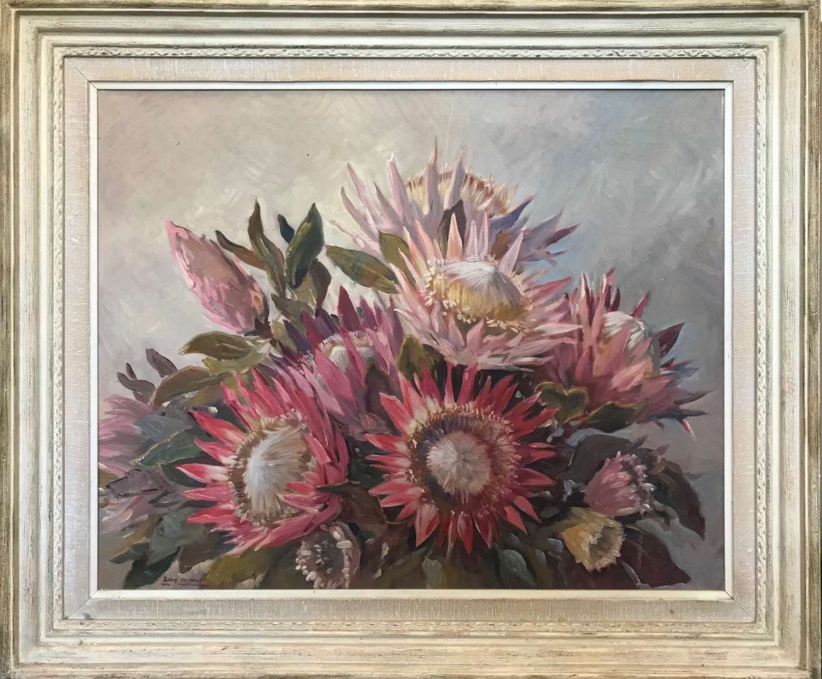 Lucy Mary Wiles - Still Life - Oil on Board