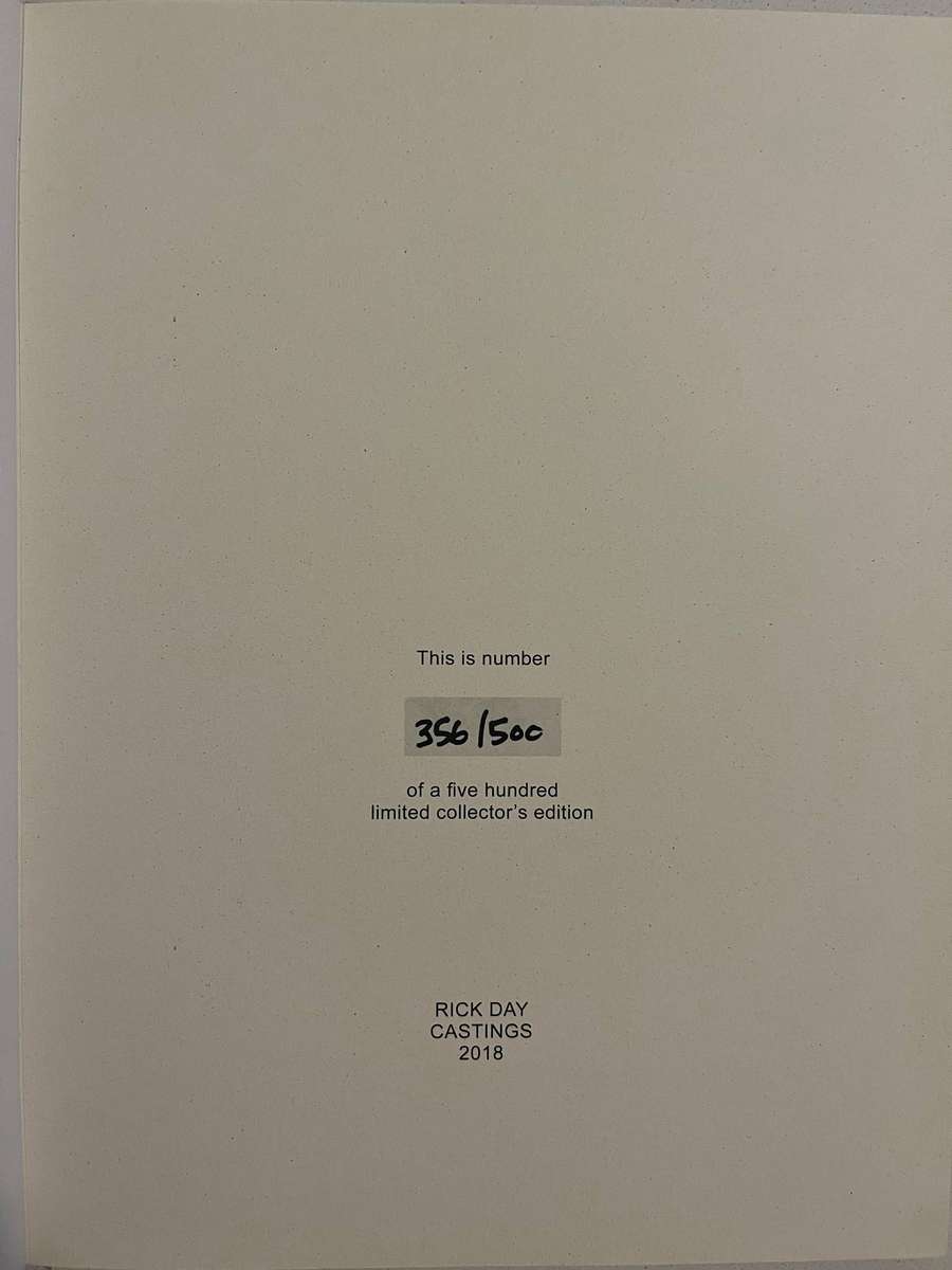 Limited Edition Rick Day Photography Book: Castings by Rick Day