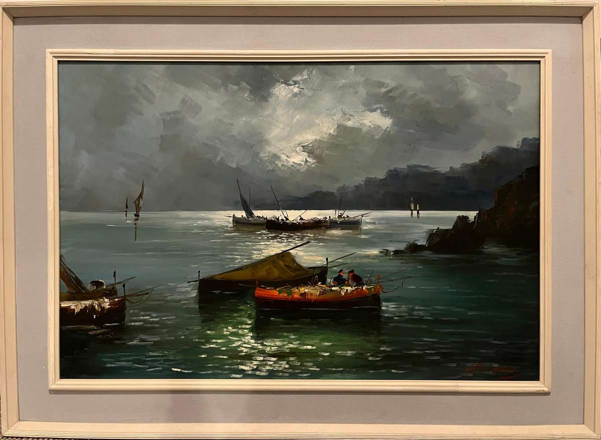 Gian Piero Garizio - Oil on Board