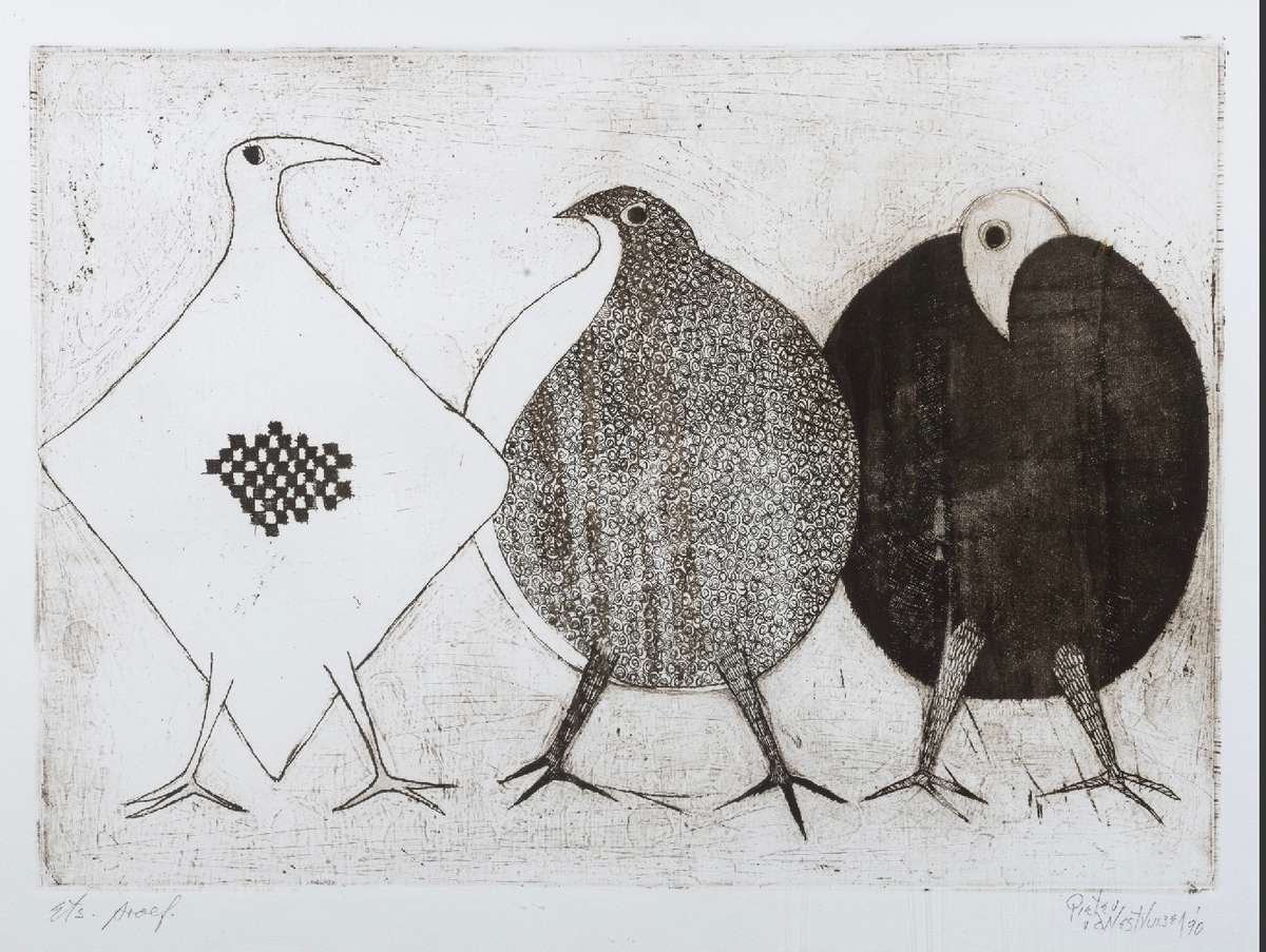 Pieter van der Westhuizen - Signed Artists Proof etching