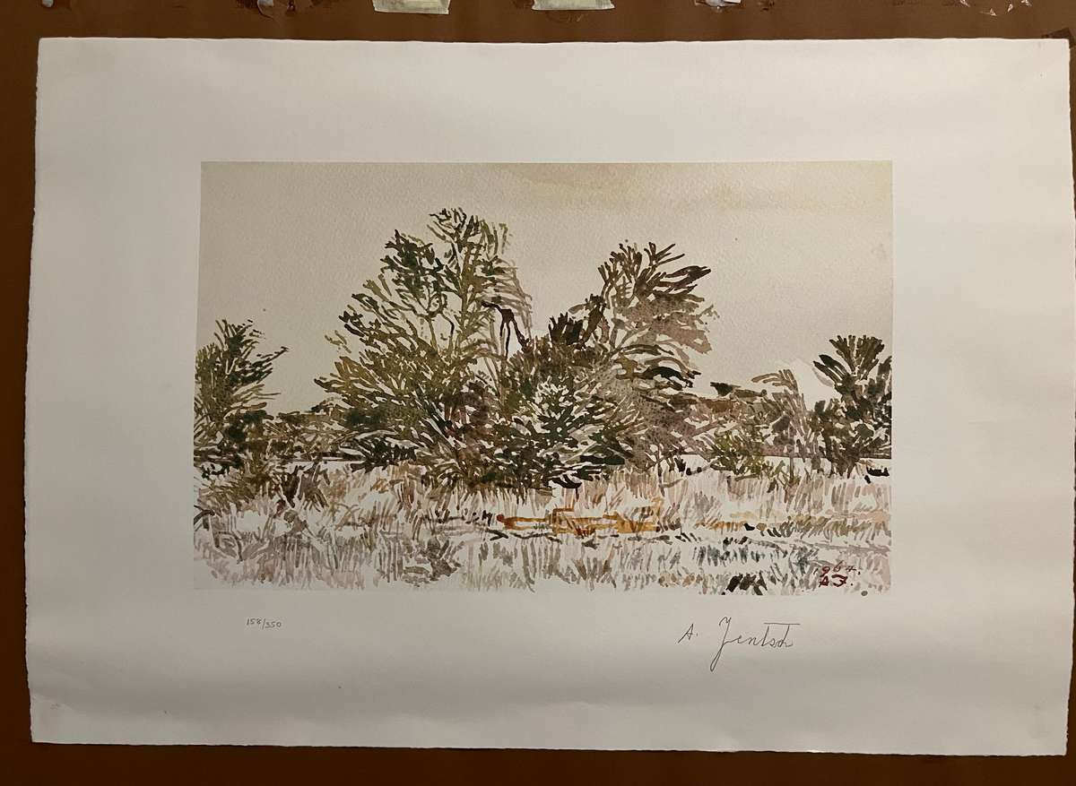 Adolph Jentsch- signed, limited edition print