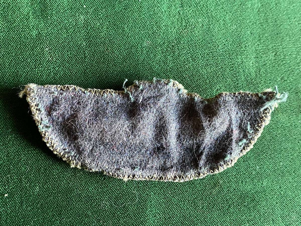 RHODESIA SAS PARACHUTE WINGS FOR CAMOUFLAGE UNIFORMS 1960'S-1980-ORIGINAL-USED-PADDED WING