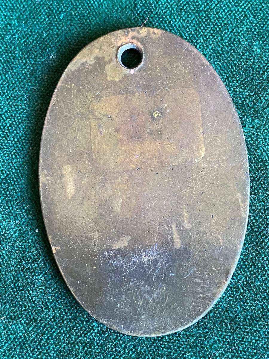 GERMAN SOUTH WEST AFRICA BETHANIEN NATIVE PASS-ORDERED MARCH 1910