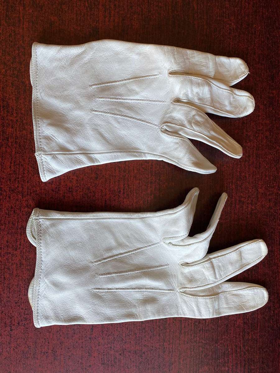 SADF LADIES CEREMONIAL LEATHER GLOVES