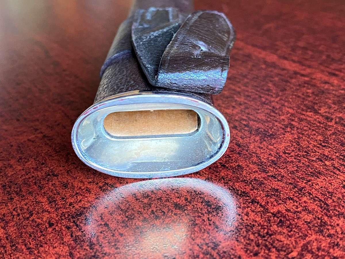 LEATHER SCABBARD FOR SA OFFICERS CEREMONIAL SWORD-OVERALL LENGTH 85,5 CM