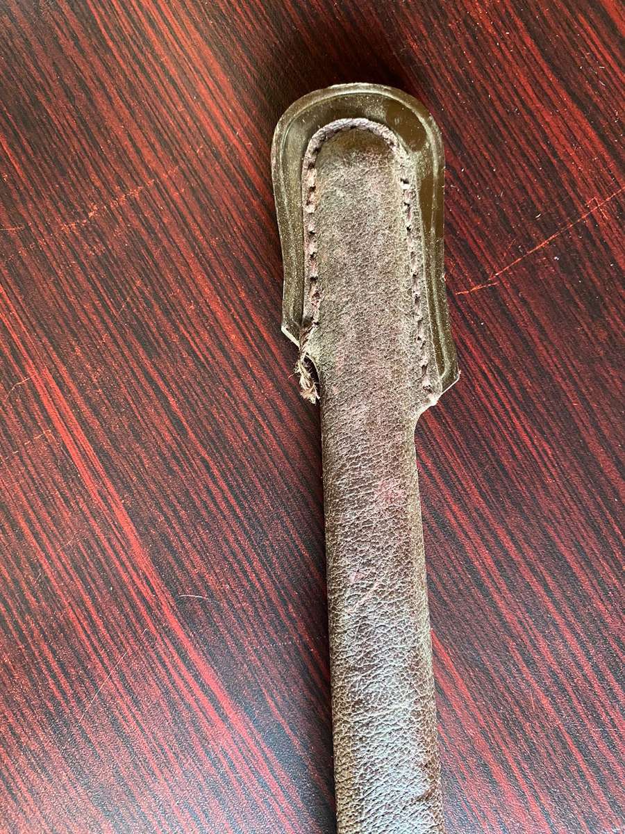 LEATHER SCABBARD FOR SA OFFICERS CEREMONIAL SWORD-OVERALL LENGTH 85,5 CM