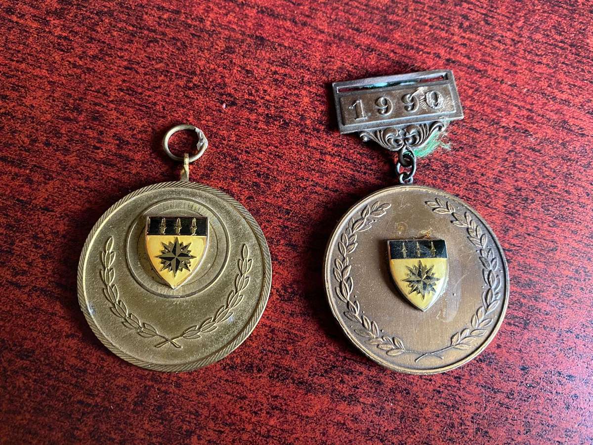 TWO X1 RECCE SHOOTING MEDALS-SOLD TOGETHER