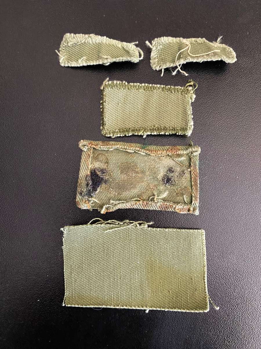 SELECTION OF RHODESIAN ARMY PATCHES-SOLD TOGETHER- 5 IN TOTAL