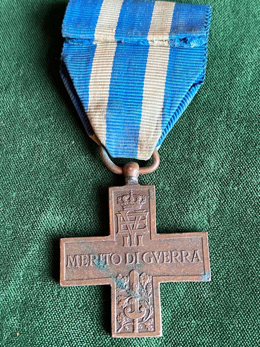 WW2 ITALIAN WAR MERIT CROSS