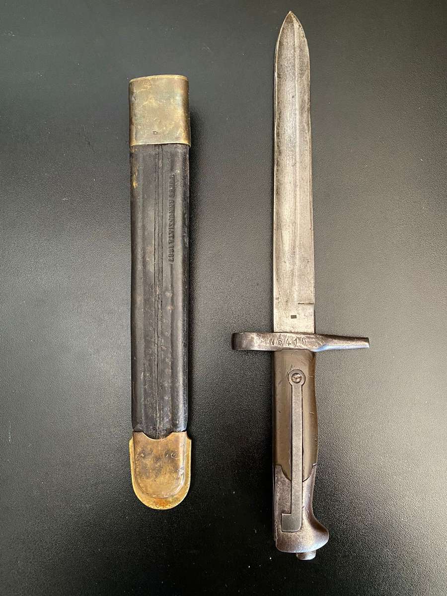 ITALIAN M1870 BAYONET WITH SCABBARD