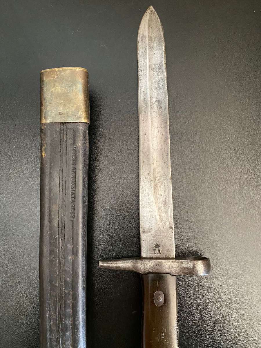 ITALIAN M1870 BAYONET WITH SCABBARD