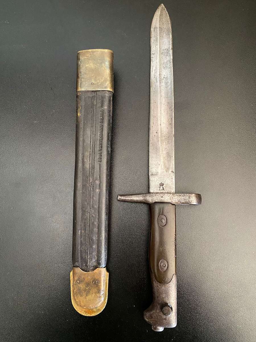 ITALIAN M1870 BAYONET WITH SCABBARD