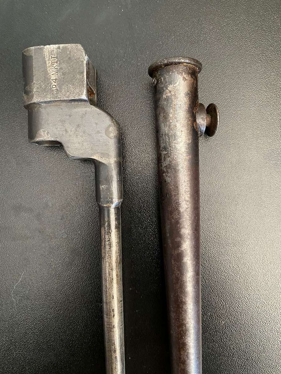 NO 4 M2 SPIKE BAYONET WITH METAL SCABBARD