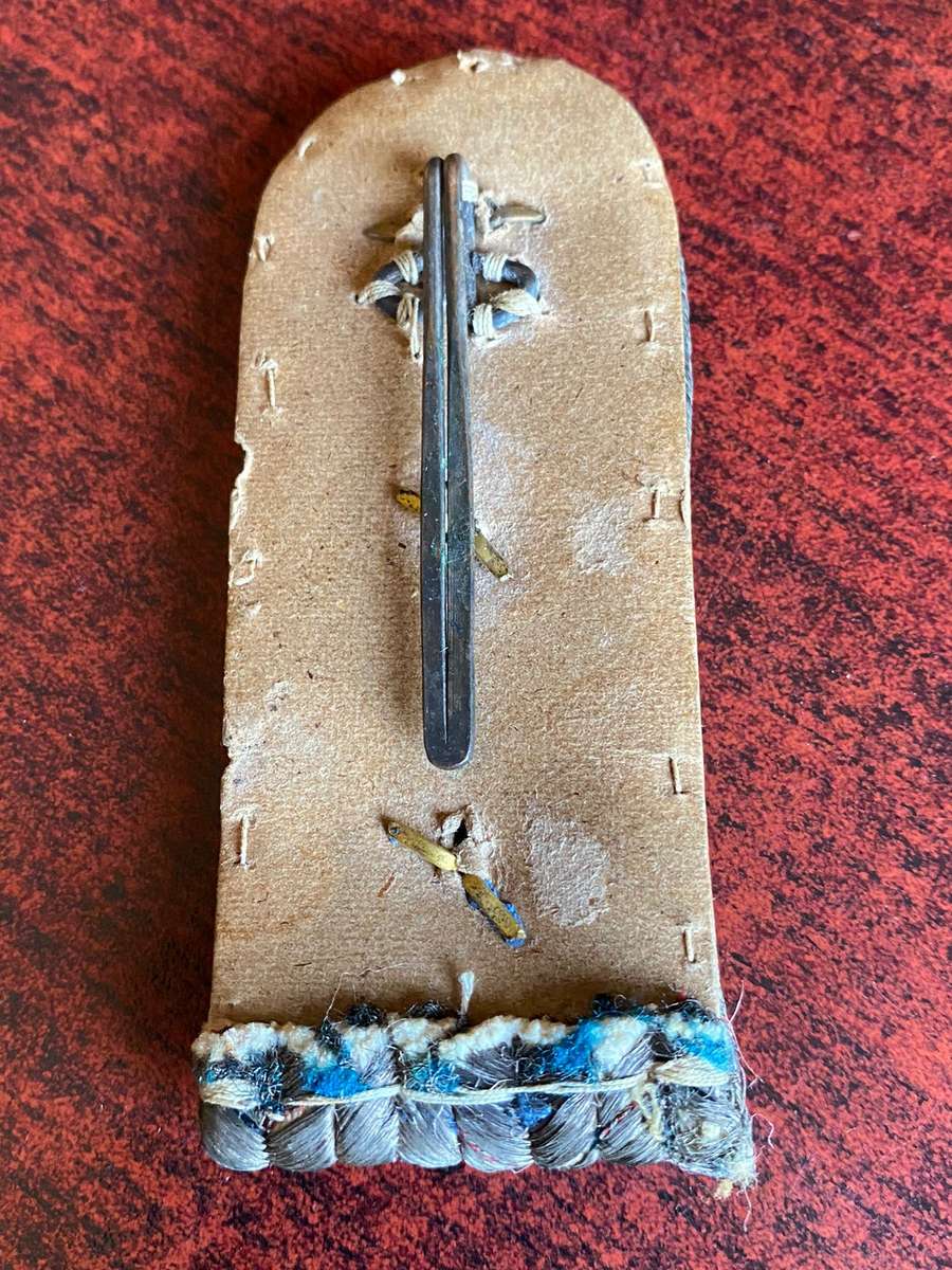 GUARANTEED ORIGINAL SWA SCHUTZTRUPPE SHOULDER RANK BOARD