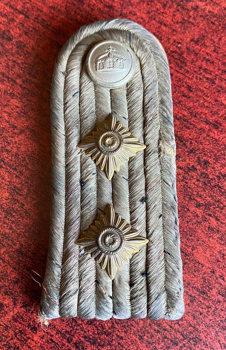 GUARANTEED ORIGINAL SWA SCHUTZTRUPPE SHOULDER RANK BOARD