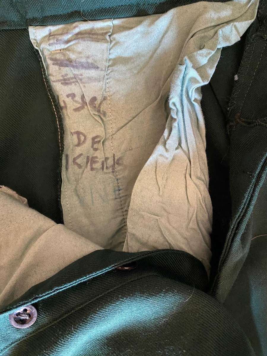 RHODESIAN GREENS,TROUSERS-A SIZE 30-PIPE LENGTH OF 69 CM-STILL GOOD CONDITION