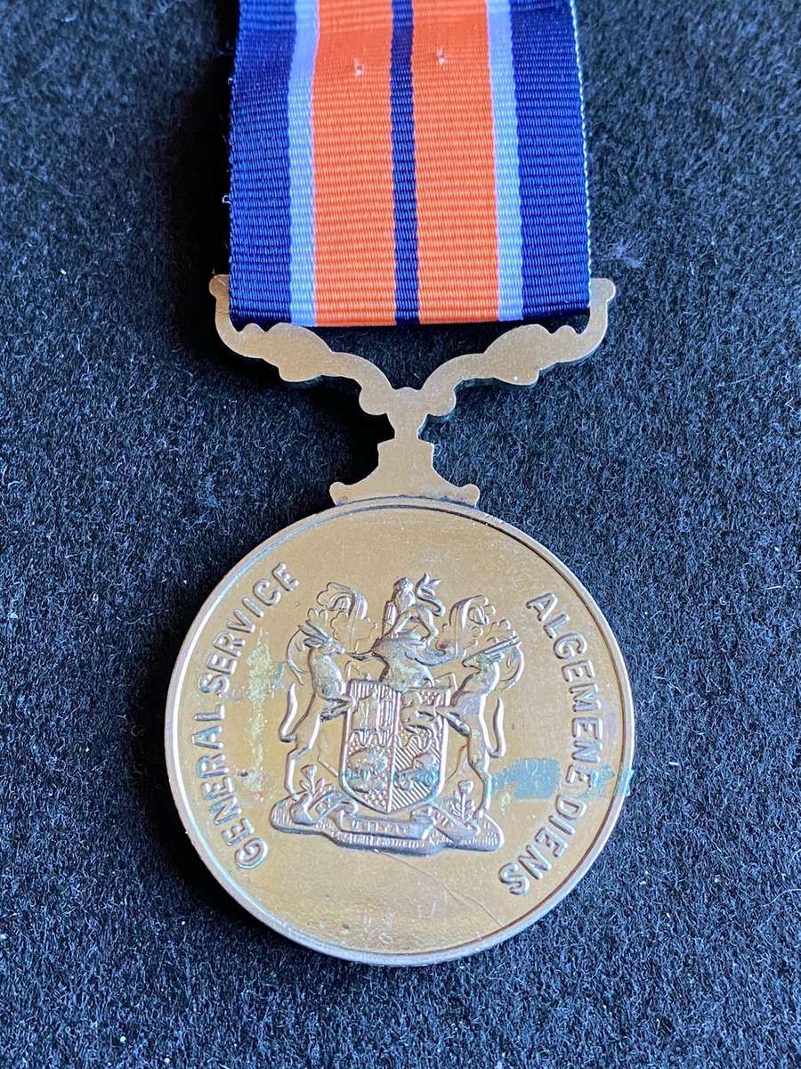 SADF GENERAL SERVICE MEDAL 1987-NUMBERED- FULL SIZE