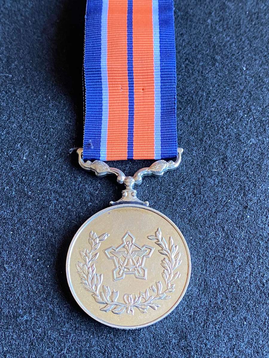 SADF GENERAL SERVICE MEDAL 1987-NUMBERED- FULL SIZE
